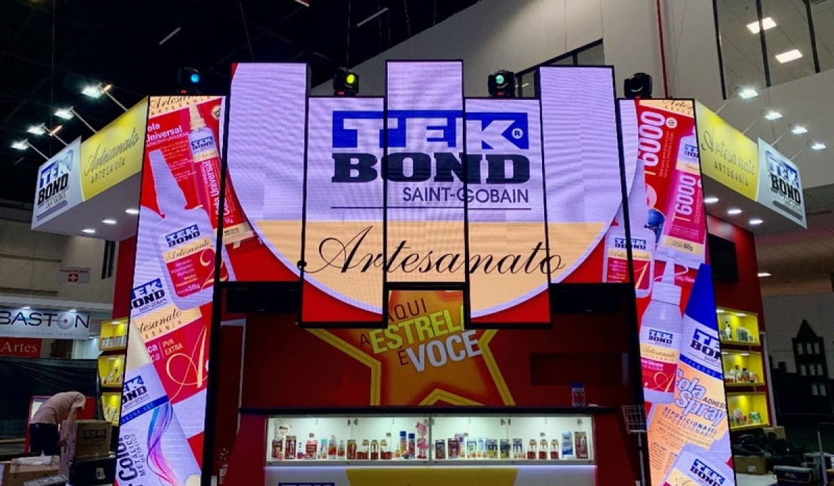 Tekbond Saint-Gobain marca presença na Mega Artesanal 2022